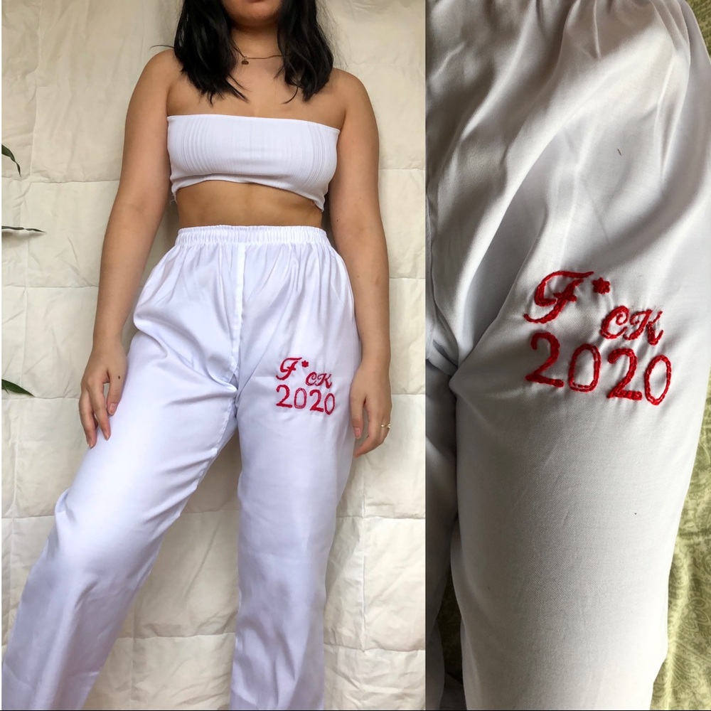 Embroidered Pants - Picture 4 of 4